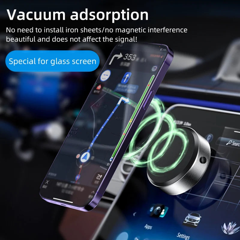 Universal Vacuum/Magnetic Phone Holder