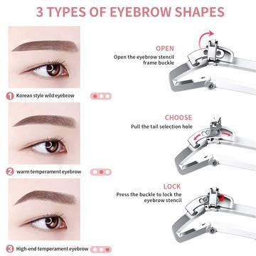 Adjustable Eyebrow Shapes Stencil ✨💁‍♀️ 50% OFF NOW! 💁‍♀️✨