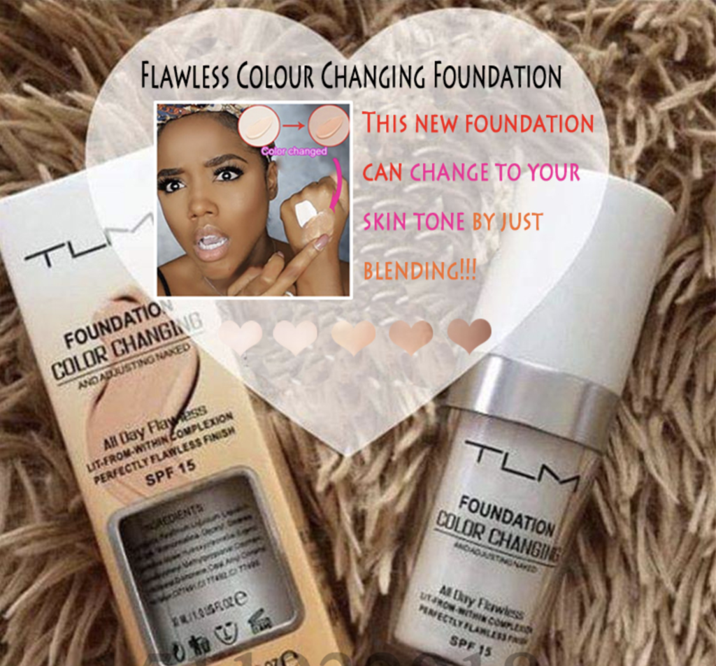 Flawless Colour Changing Foundation