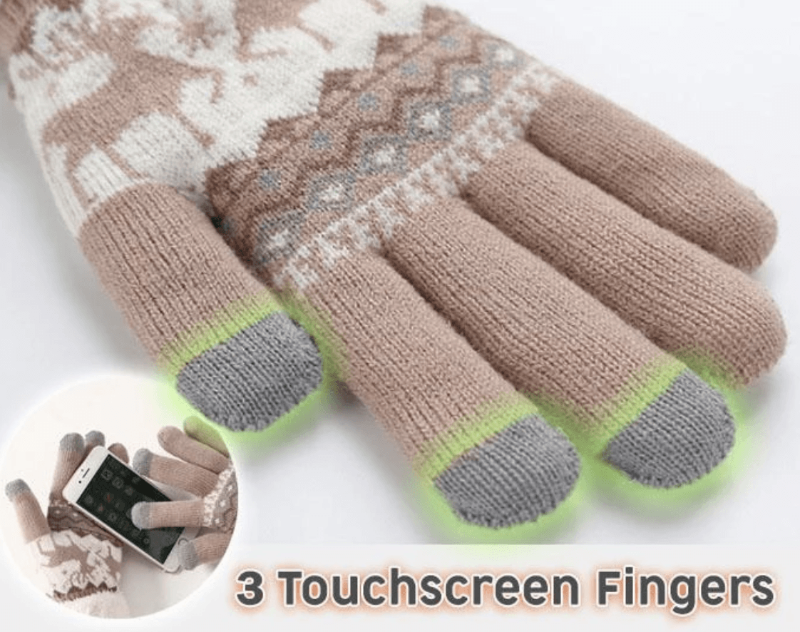 Cozy Fleece Touchscreen Gloves🎁